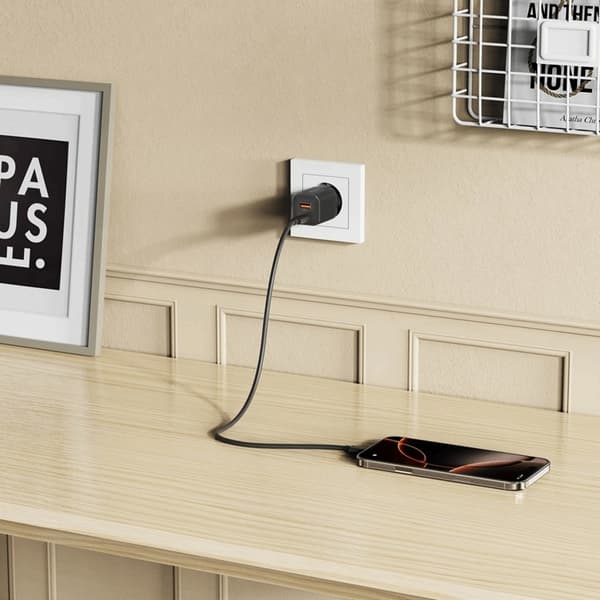 Tech-Protect Snabbladdare 33W NCM 2-Port QC3.0 - Svart