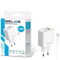 Miniatyrbild 2 av 2: Beline Snabbladdare 45W USB-C Med Kabel - Vit