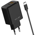 Miniatyrbild 1 av 2: Beline Snabbladdare 45W USB-C Med Kabel - Svart