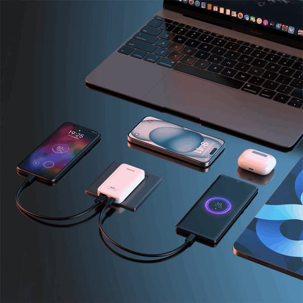 Dudao Snabbladdare GaN 65W A65Q USB-A/USB-C PD Ultra-Thin