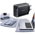 Miniatyrbild 11 av 11: USAMS Snabbladdare 65W 1xUSB-C 1xUSB-A Med USB-C Kabel