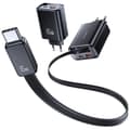 Miniatyrbild 2 av 11: USAMS Snabbladdare 65W 1xUSB-C 1xUSB-A Med USB-C Kabel
