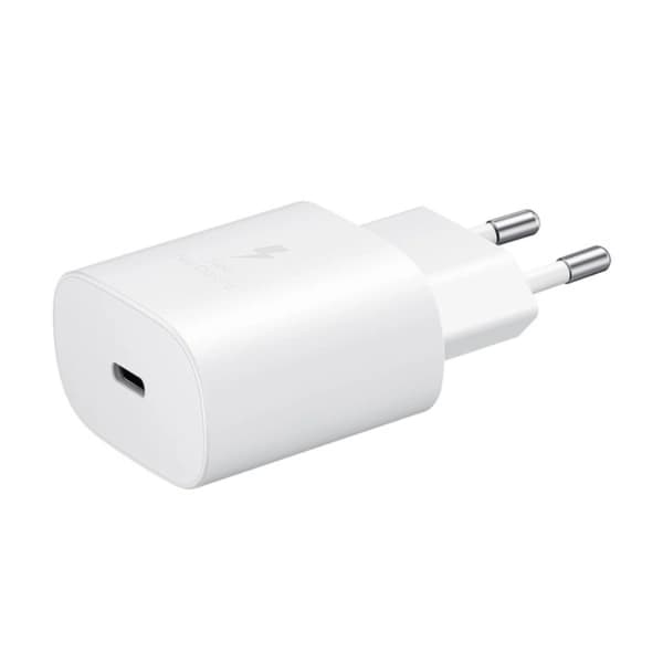 Samsung Snabbladdare USB-C 25W Kabel USB-C/USB-C - Svart