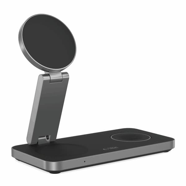 3-in-1 Magsafe Trådlös Laddare iPhone, Apple Watch, AirPods Qi 15W