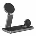 Miniatyrbild 4 av 10: 3-in-1 Magsafe Trådlös Laddare iPhone, Apple Watch, AirPods Qi 15W