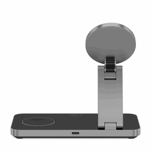 3-in-1 Magsafe Trådlös Laddare iPhone, Apple Watch, AirPods Qi 15W