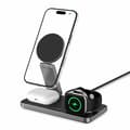 Miniatyrbild 2 av 10: 3-in-1 Magsafe Trådlös Laddare iPhone, Apple Watch, AirPods Qi 15W