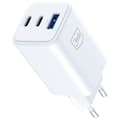 Miniatyrbild 4 av 8: 3MK Snabbladdare 65W 1xUSB-A 2xUSB-C PD QC4+ Hyper GaN