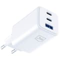Miniatyrbild 5 av 8: 3MK Snabbladdare 65W 1xUSB-A 2xUSB-C PD QC4+ Hyper GaN