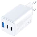 Miniatyrbild 6 av 8: 3MK Snabbladdare 65W 1xUSB-A 2xUSB-C PD QC4+ Hyper GaN