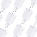 Miniatyrbild 7 av 10: 3MK Snabbladdare 45W 2xUSB-C med USB-C Kabel Hyper - Vit