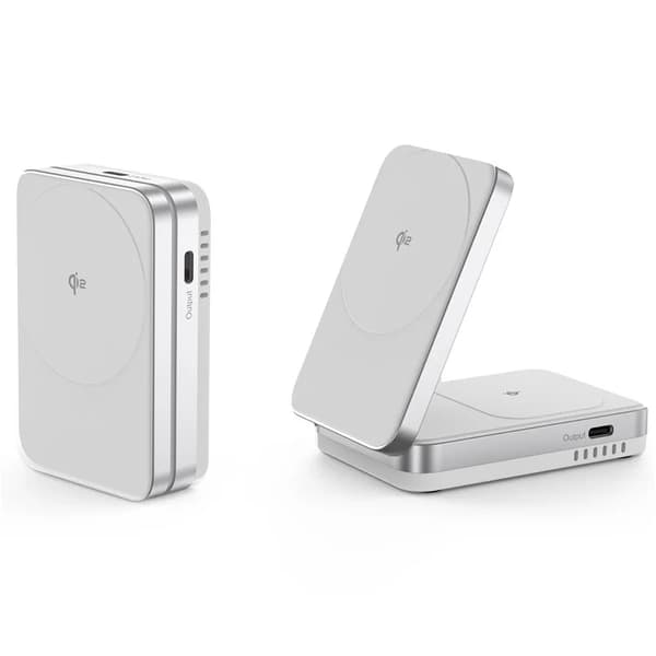 Qi2 MagSafe Trådlös Laddare iPhone, Airpods 15W YF-M29 - Vit