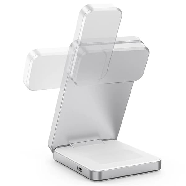 Qi2 MagSafe Trådlös Laddare iPhone, Apple Watch, Airpods 15W
