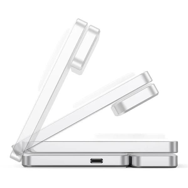 Qi2 MagSafe Trådlös Laddare iPhone, Apple Watch, Airpods 15W