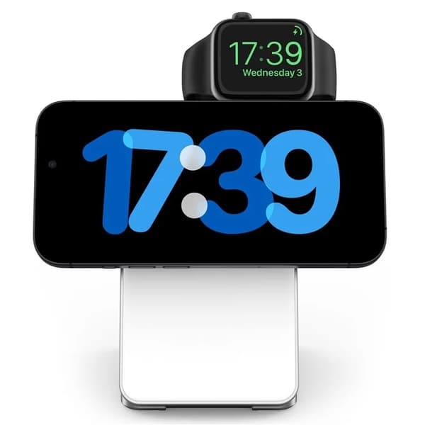 Qi2 MagSafe Trådlös Laddare iPhone, Apple Watch, Airpods 15W