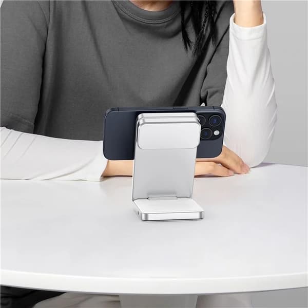 Qi2 MagSafe Trådlös Laddare iPhone, Apple Watch, Airpods 15W