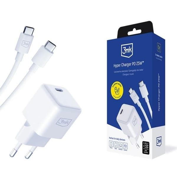 4smarts Snabbladdare 140W 3xUSB-C GaN Flex Pro - Vit Vit
