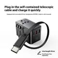 Miniatyrbild 3 av 10: ROCK Reseadapter 70W 2xUSB-A 1xUSB-C GaN