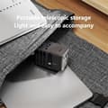 Miniatyrbild 10 av 10: ROCK Reseadapter 70W 2xUSB-A 1xUSB-C GaN