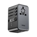 Miniatyrbild 1 av 10: ROCK Reseadapter 70W 2xUSB-A 1xUSB-C GaN
