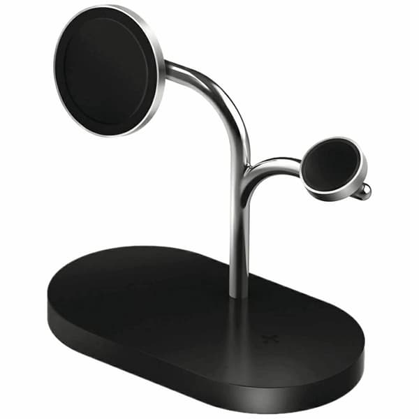 3-in-1 Trådlös Laddare Samsung Galaxy - Buds - Watch - Svart