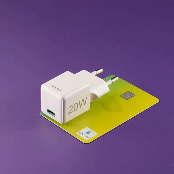 Hama Snabbladdare 100W 2xUSB-C 1xUSB-A GaN - Vit