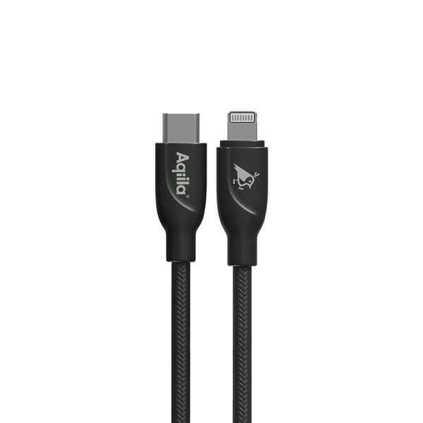 Aqiila Kabel Cablebird CB21 USB-C/Lightning 60W 1m Sort