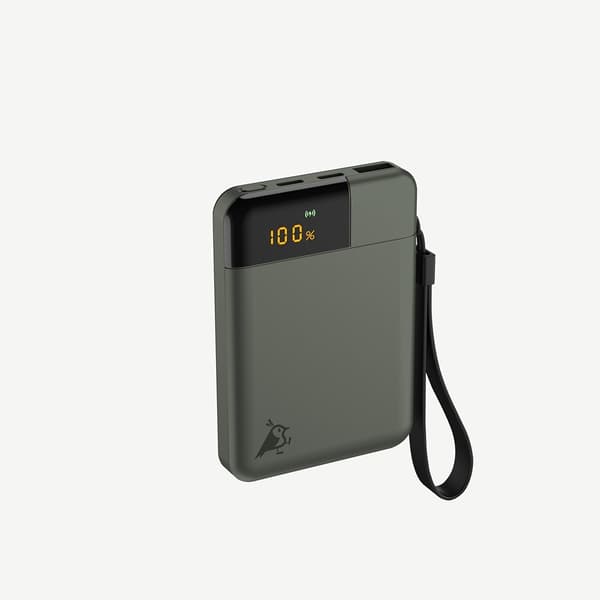 Aqiila Powerbank Powerbird B5 5 000 mAh 12W Moss Vihreä