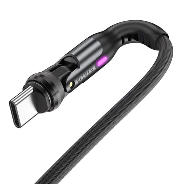 Statik Kaapeli PowerPivot Pro USB-C/USB-C 1m Musta