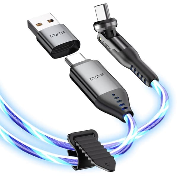 Statik Kabel PowerPivot Pro USB-C/USB-C 1m Globright Blue