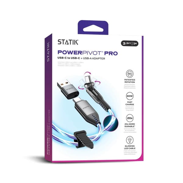Statik Kabel PowerPivot Pro USB-C/USB-C 1m Globright Blue