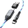 Miniatyrbillede 2 af 11: Statik Kabel PowerPivot Pro USB-C/USB-C 1m Globright Blue