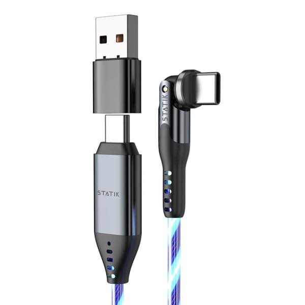 Statik Kabel PowerPivot Pro USB-C/USB-C 1m Globright Blue