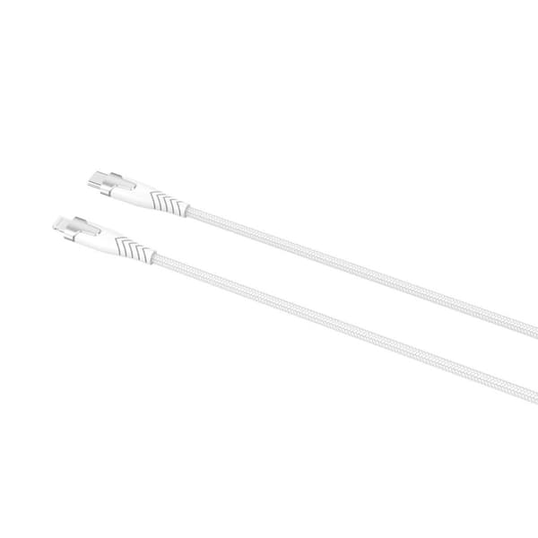 Gear Kaapeli Kevlar USB-C /Lightning 1.5m Valkoinen