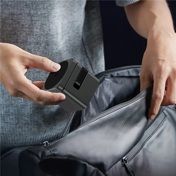 Qi2 Magnetisk Trådlös Laddare iPhone, Apple Watch, Airpods