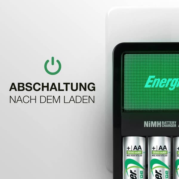 Energizer Maxi Charger Batteriladdare NiMH AAA (R03), AA (R6)