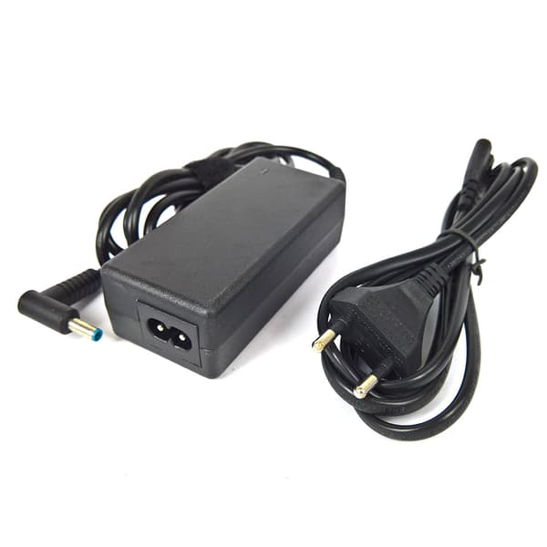 AC-Adapteri 19.5V 2.31A 45W HP/Compaq 4.5x3.0mm Blue musta