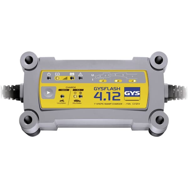 GYS GYSFLASH 4.12 029422 Bilbatteriladdare 12 V 4 A