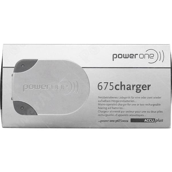 Powerone ZA675 charger Knappcellsladdare NiMH Knappcellsackumulator