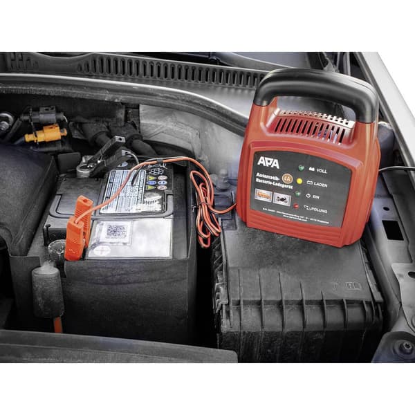 APA 16626 Bilbatteriladdare 12 V 27 A, 4 A