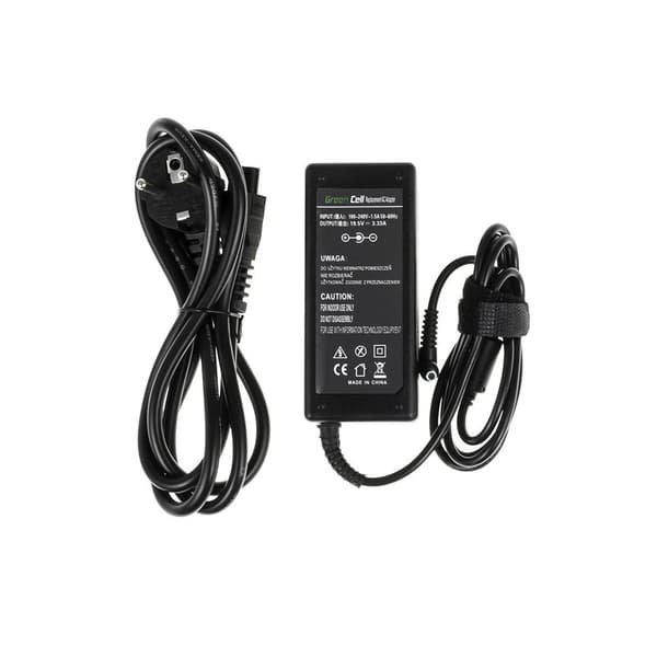 Oplader til HP Chroomebook/Envy/EliteBook - 19,5V 3,33A 65W Sort