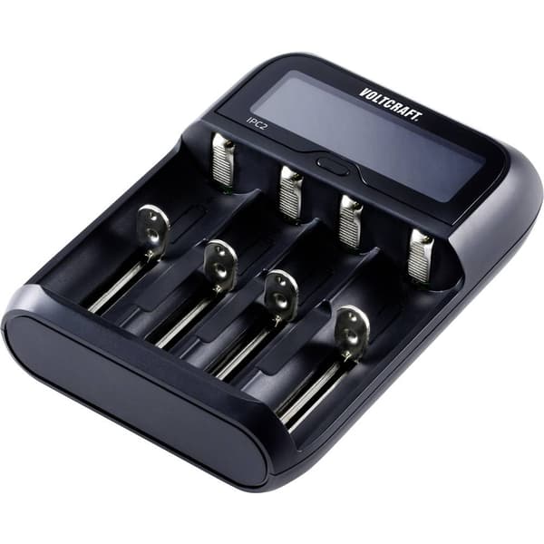 VOLTCRAFT IPC-2 Batteriladdare NiMH, NiCd, LiIon, LiFePO AAAA (Mini), AAA (R03), AA (R6), C (R14), Sub-C, A, 10440, 145