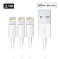 Miniatyrbild 1 av 3: 3 st hög kvalitet 1 m iphone  kabel - vit