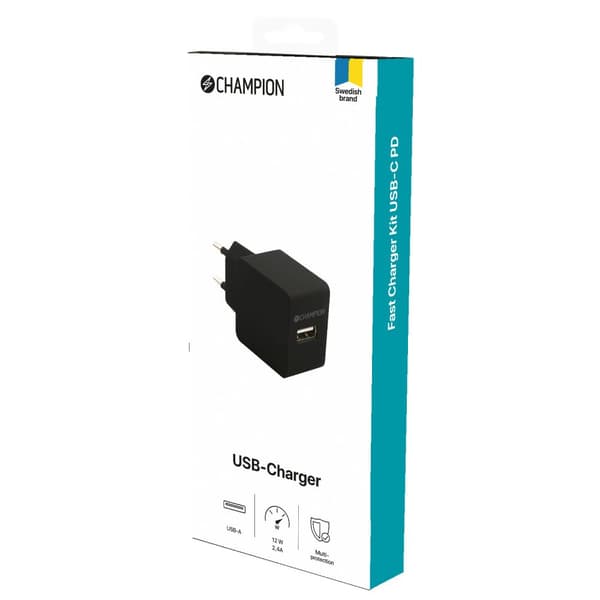 Champion Lader 12W Sort