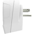 Miniatyrbillede 4 af 7: Rejseadapter Europa til USA etc. 2xUSB-A 12W Jordet