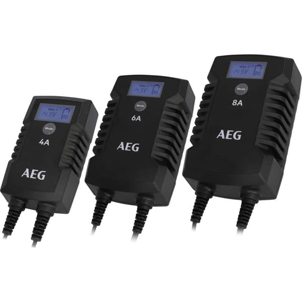 AEG LD6 10617 Billaddare 6 V, 12 V 3 A 6 A