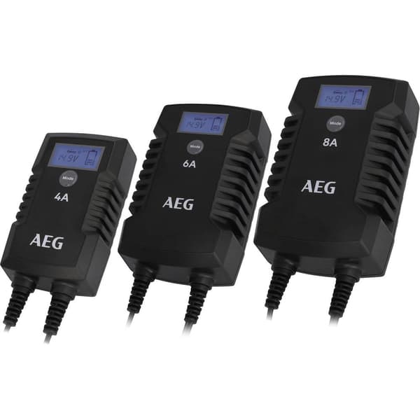 AEG LD8 10618 Billaddare 12 V, 24 V 8 A 4 A