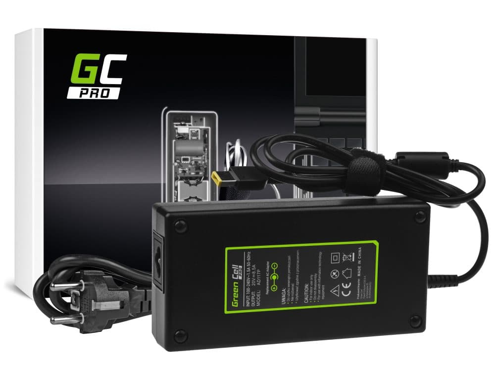 Green Cell lader / AC Adapter til AC Adapter Lenovo Legion Y530 Y720 ThinkPad W540
