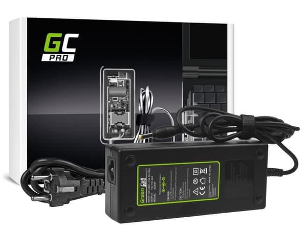 Green Cell PRO laddare 19V 6,32A 120W – kompatibel med Acer Aspire 7552G och 7745G