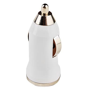 Kompakt USB Billader 1A - White